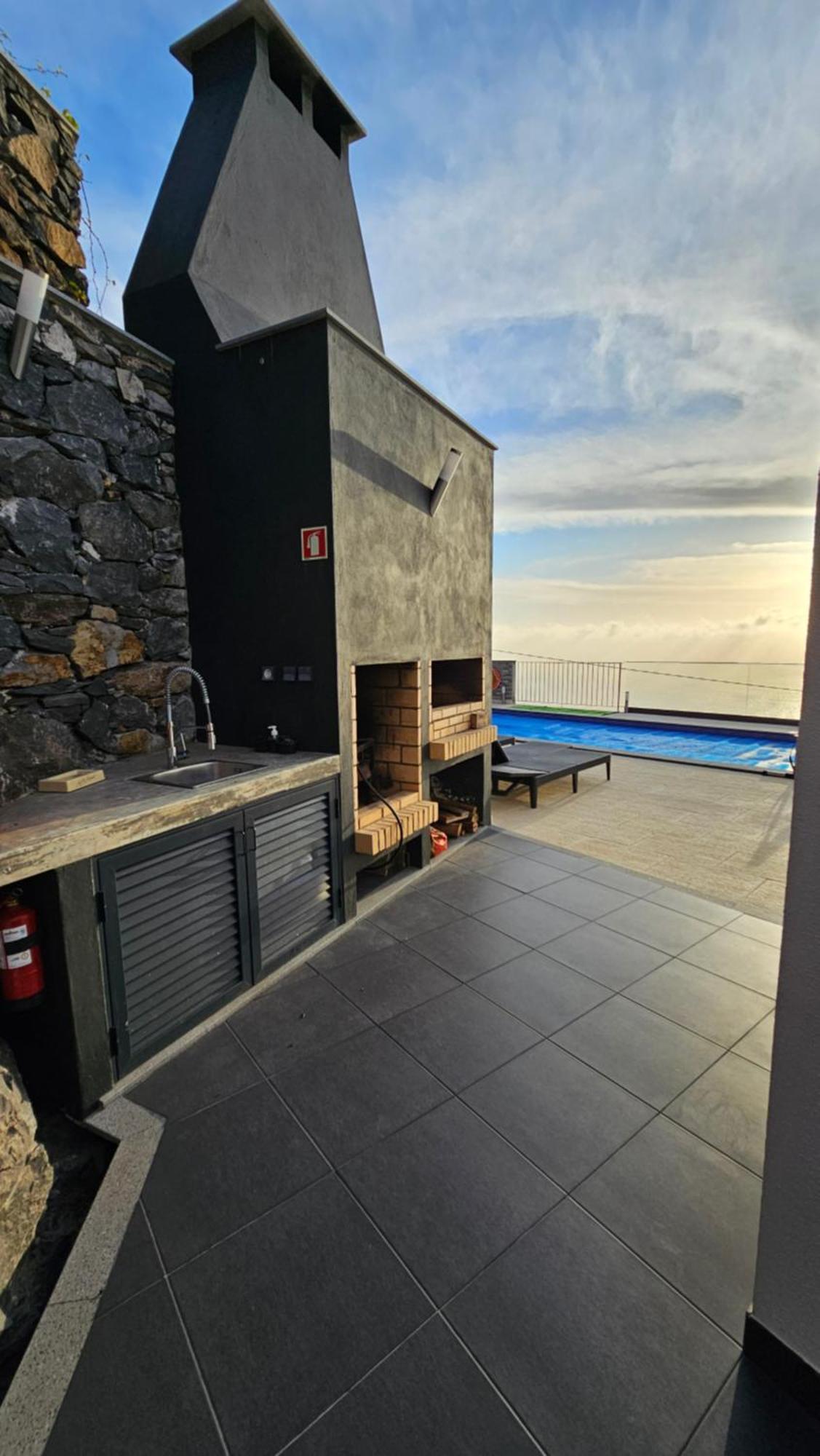 Majestic Seaview Villa Fajã da Ovelha Kültér fotó